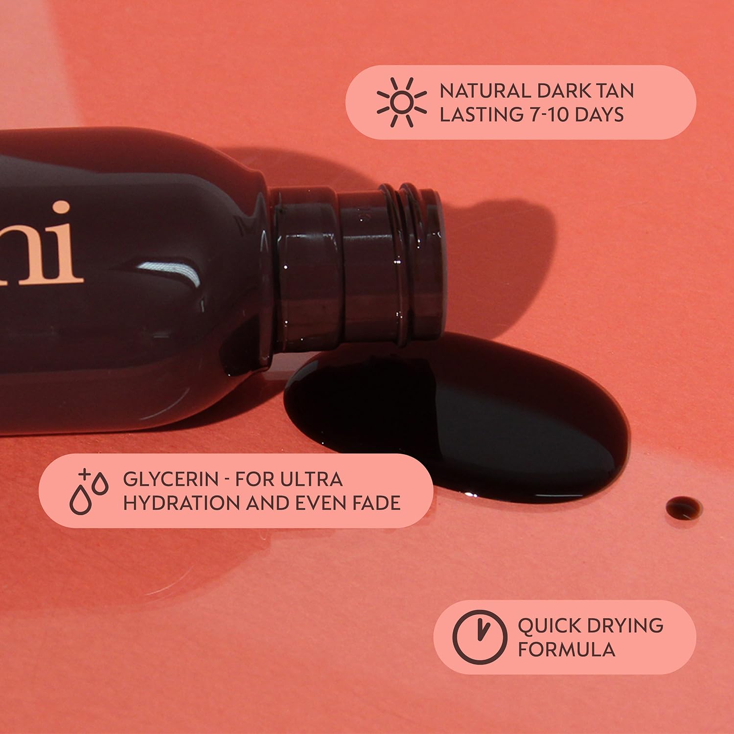 tanさんリクエストコスメ He-Shi Self Tan Express Instant Fake Tan Liquid – Dark Natural